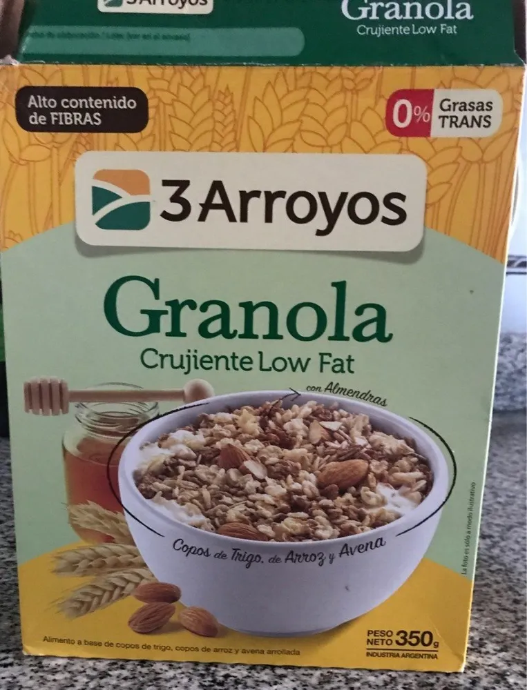 Granola Crujiente Low Fat - 3 Arroyos