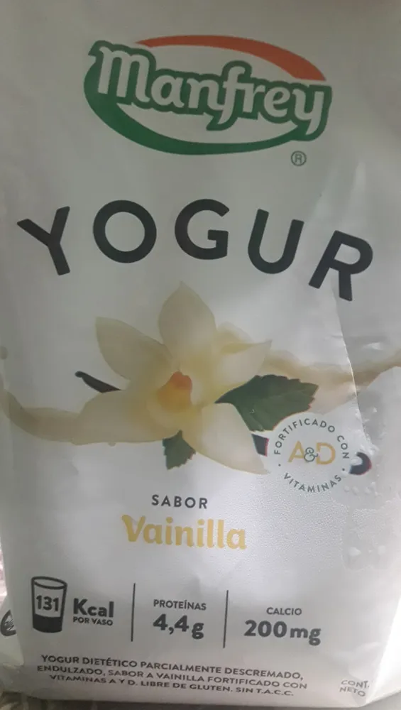 Yogurt de vainilla