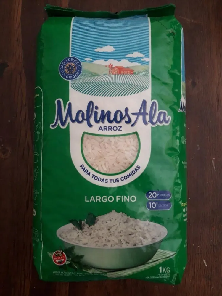 Arroz largo fino