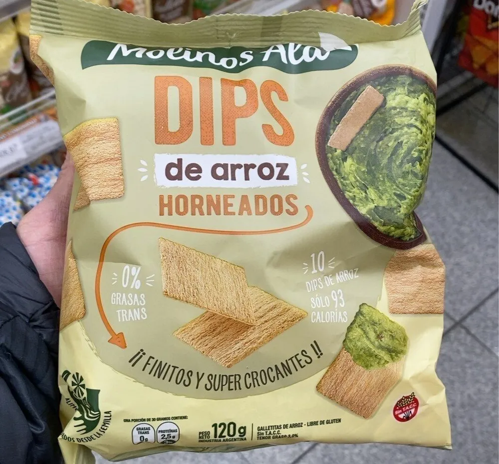 Dips de arroz