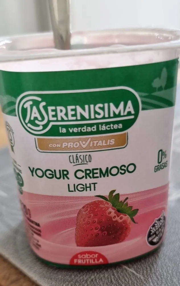 Yogur cremoso light