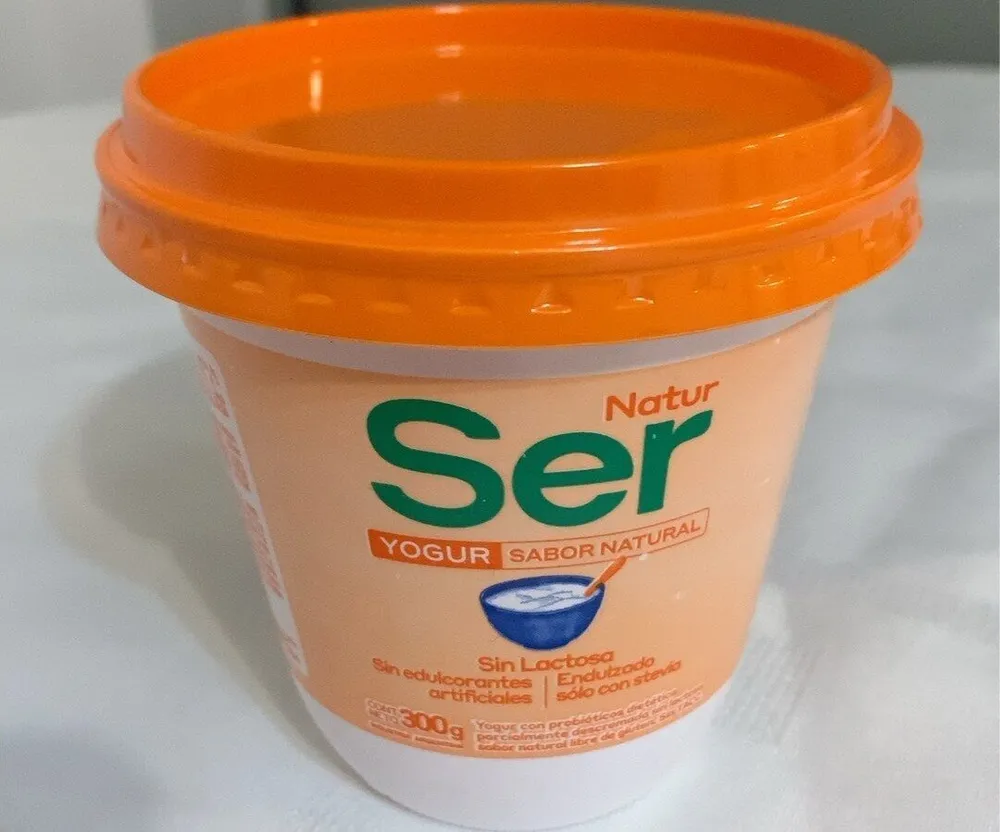 Yogur sabor natural