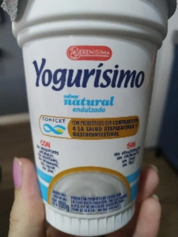 Yogurisimo Natural Endulzado