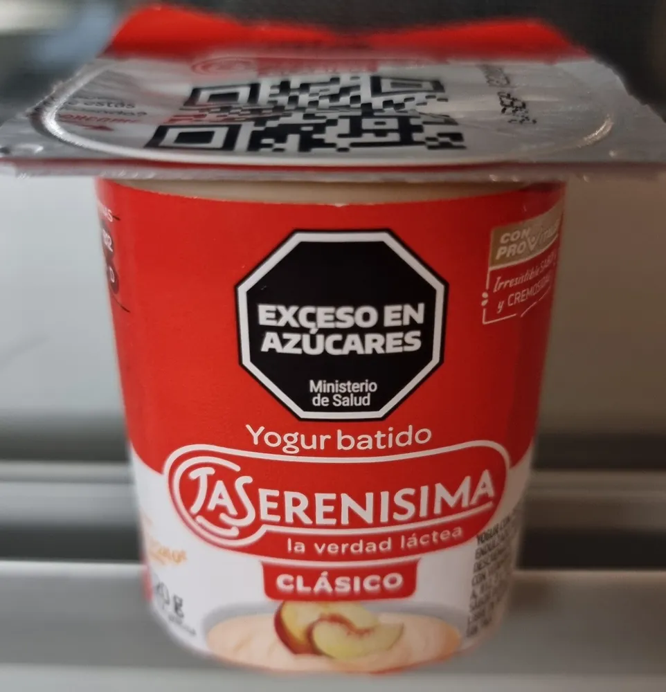 Yogur Durazno Serenísima