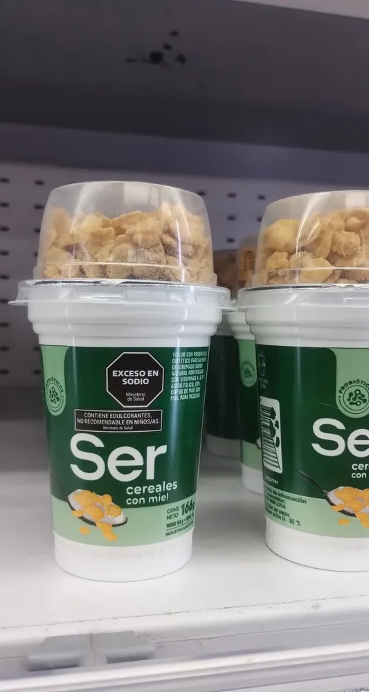 Yogur con Probióticos Cereales con Miel
