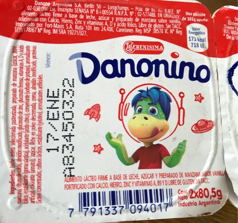 Danonino Maxi vainilla