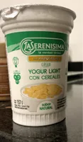 Yogur light con cereales sabor natural
