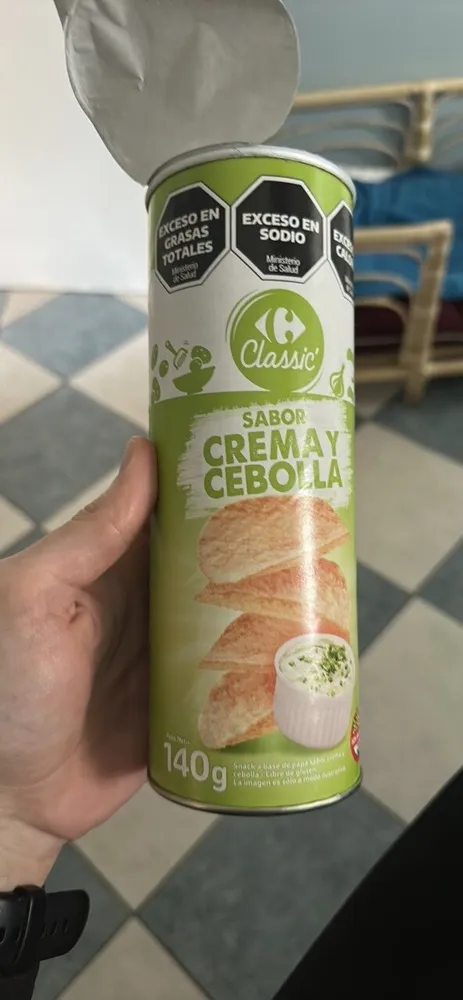 Sabor Crema y Cebolla