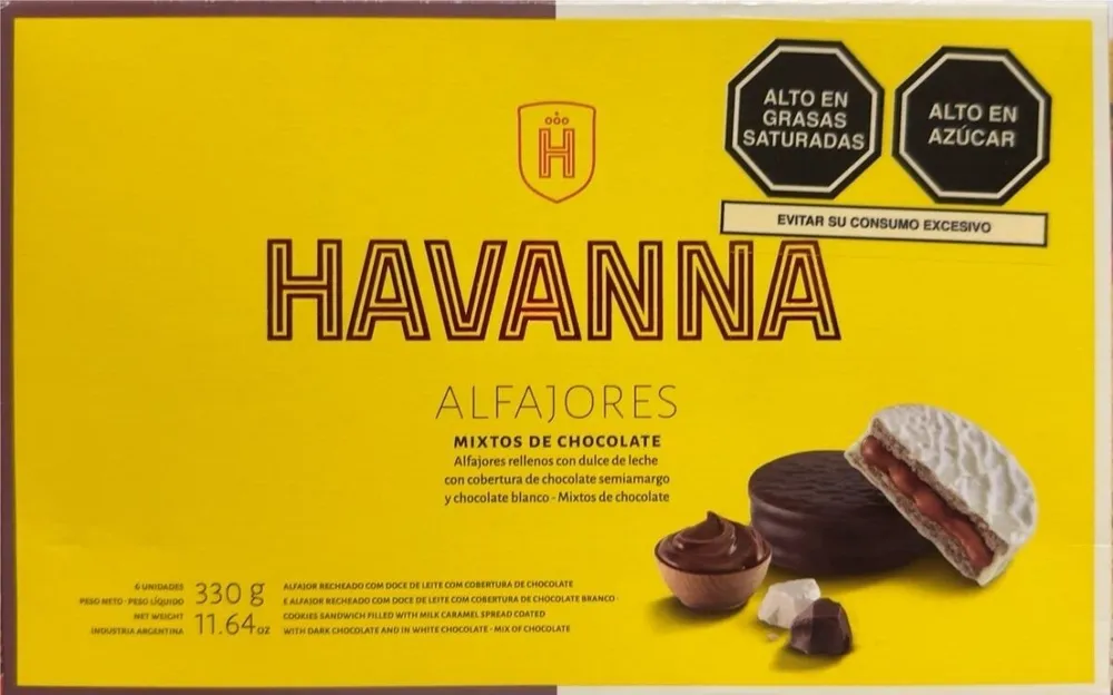 Alfajor de chocolate
