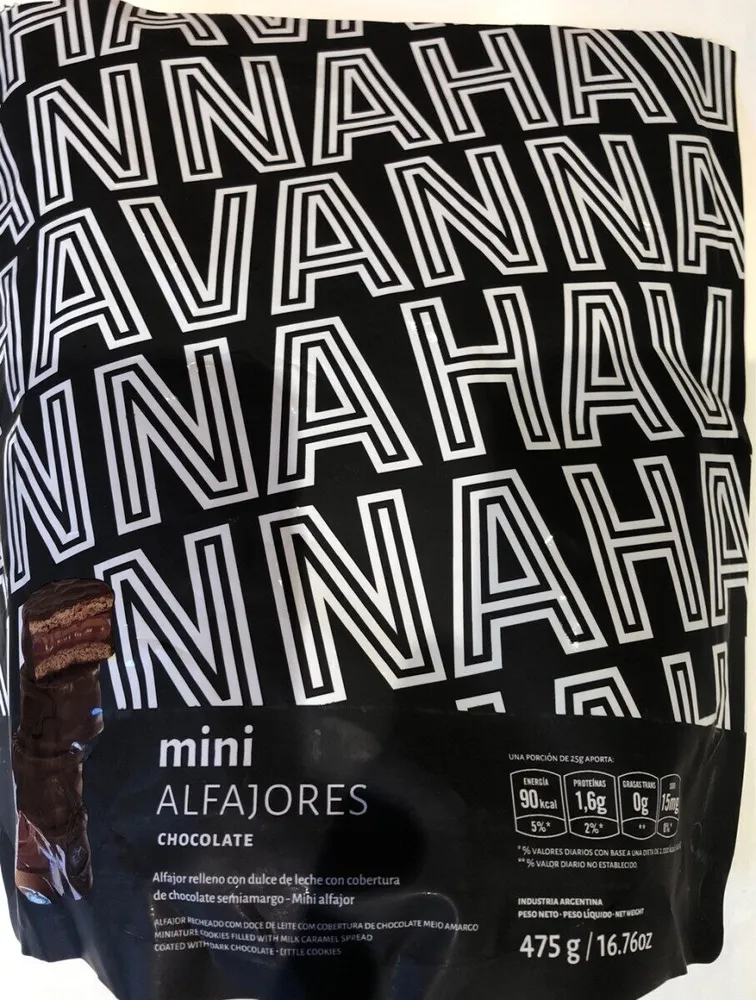 Mini alfajoree chocolate