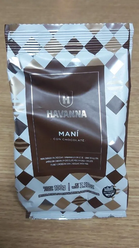 Havanna Maní con chocolate