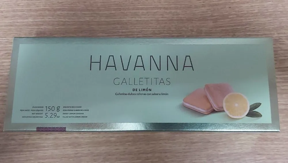 Havanna Galletitas de Limón