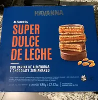 Alfajores super dulce de leche