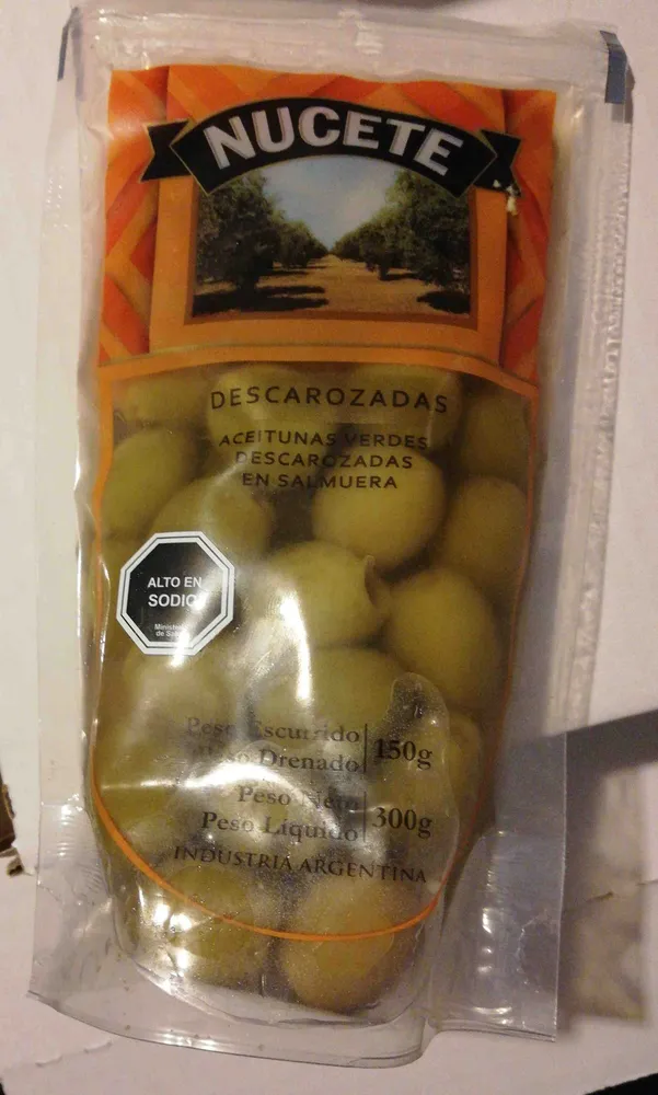 Aceitunas descarozadas