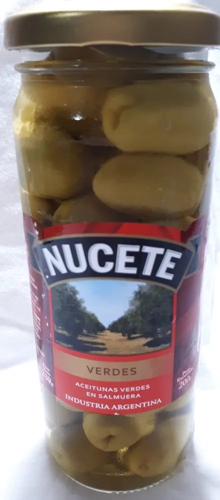 Aceitunas Verdes en Salmuera