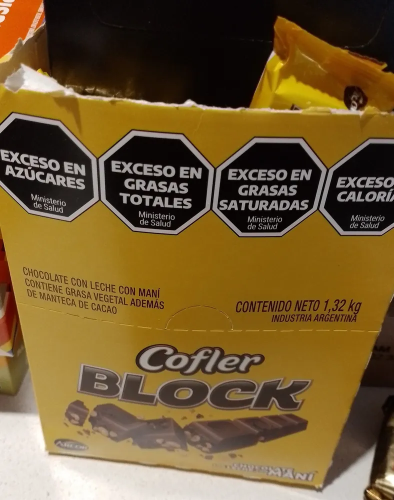 Chocolate con Leche con Maní