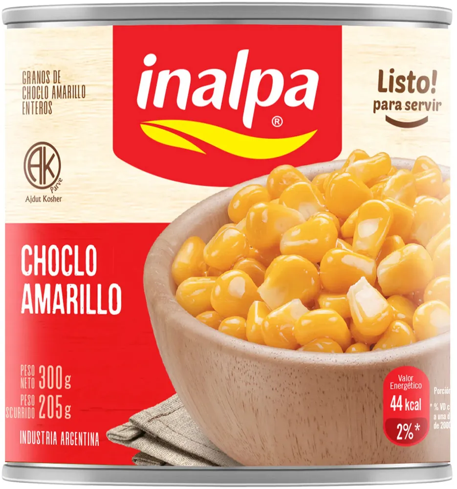 Choclo en grano