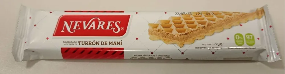 Turrón de Mani Nevares