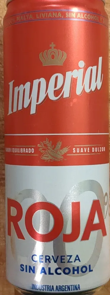 Imperial roja sin alcohol