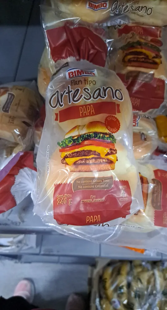 pan bimb9 artesano papa hamburguesa
