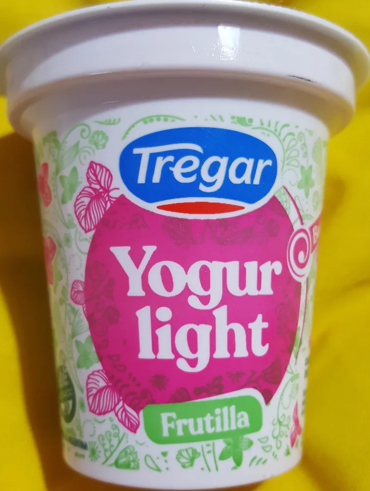 yogur light frutilla batido