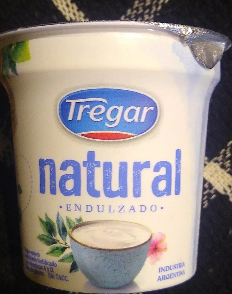 Yogurt natural endulzado