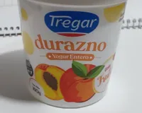 Yogurt Tregar Durazno c/frutas x160