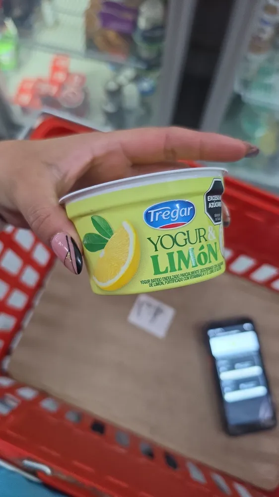 yogur de limon