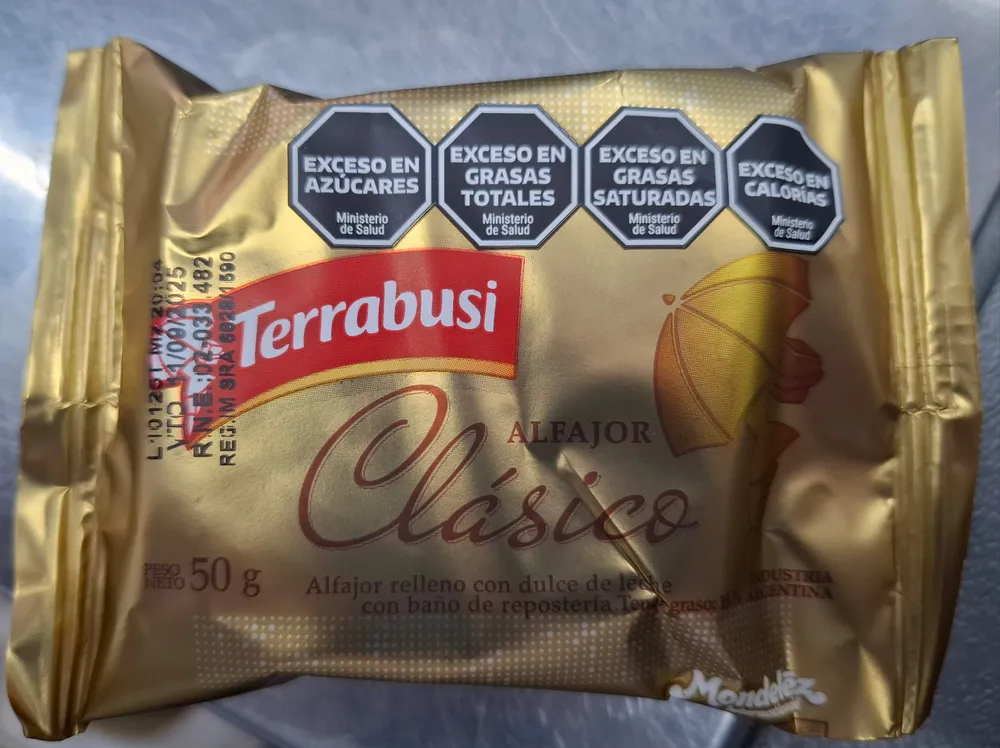 Alfajor Terrabusi simple