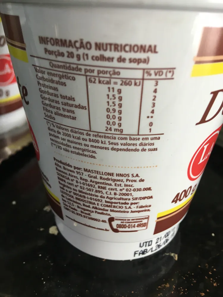 La Serenisima Dulche De Leche, Milk Caramel