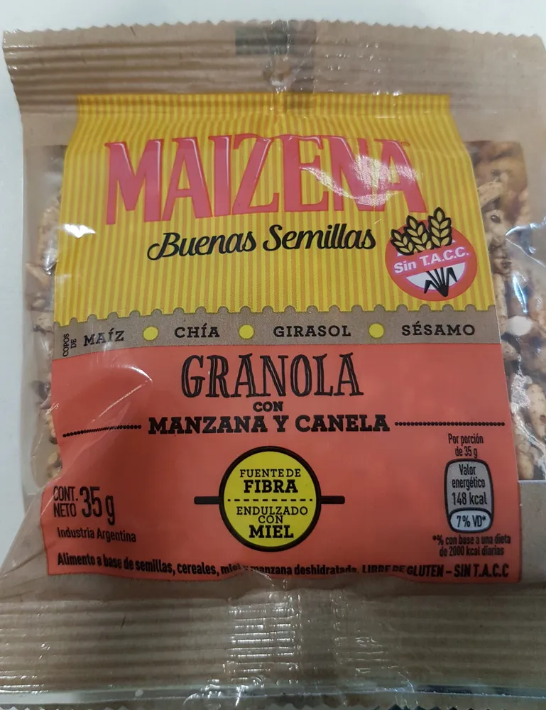 Granola con Manzana y Canela