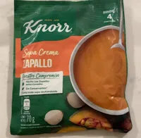 Sopa crema zapallo