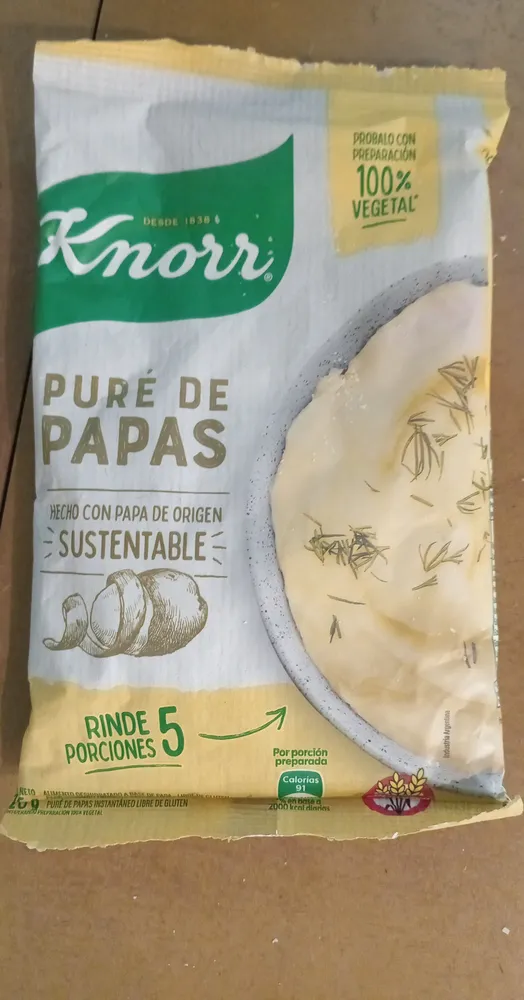 Knorr Puré de papas