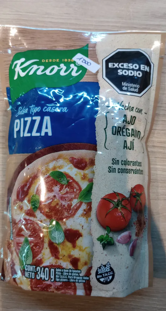 Salsa Tipo Casera Pizza