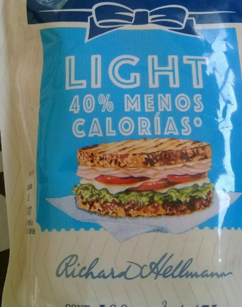 Mayonesa light hellmann's