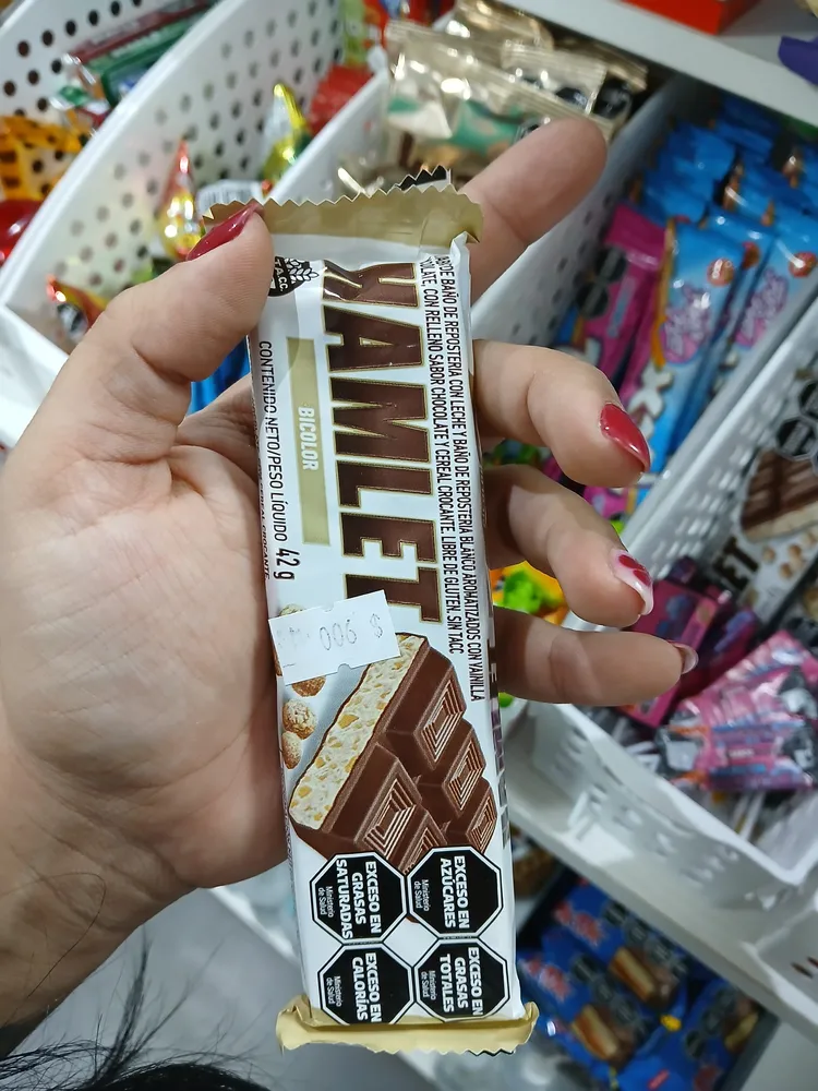 Chocolate bicolor