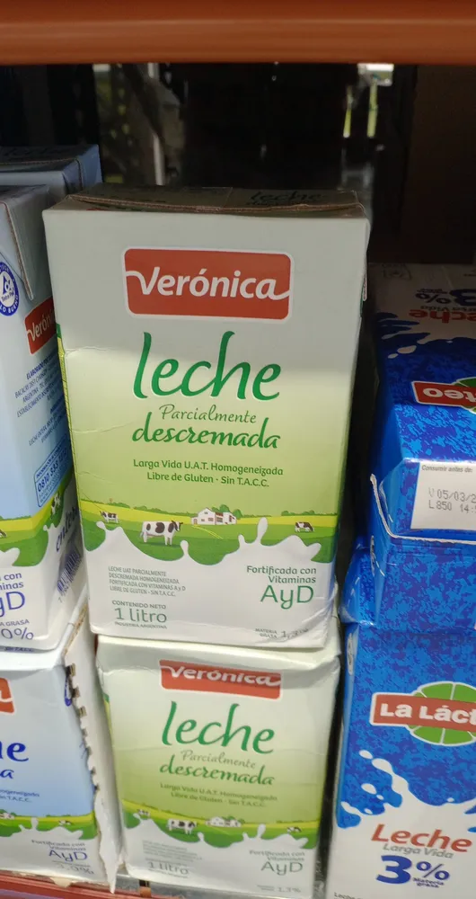 Leche descremada