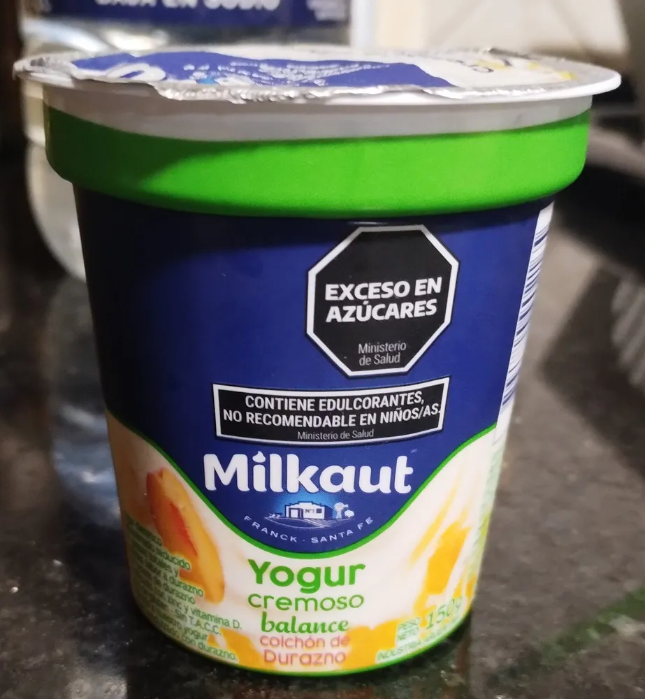 Yogur balance colchón de durazno