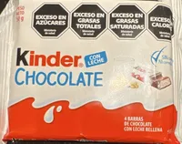 Barras De Chocolate Con Leche Rellena