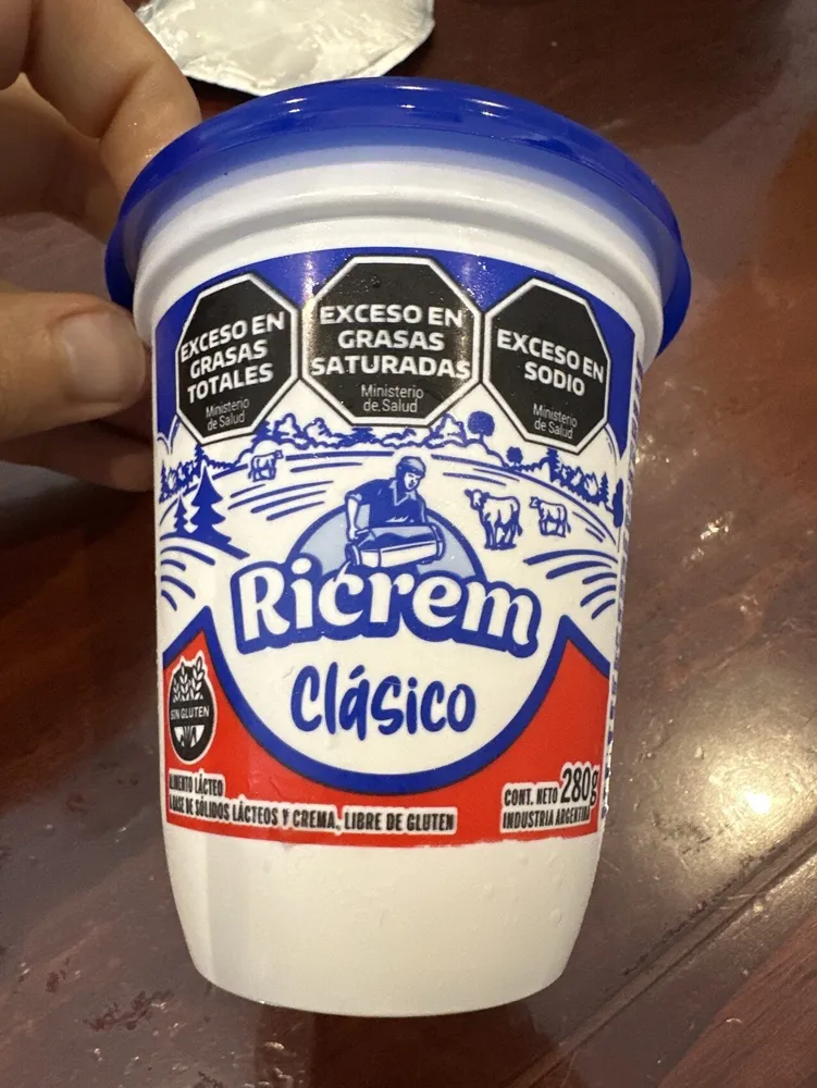 queso ricrem clásico x 280