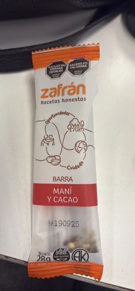 Barra Maní Y Cacao