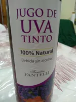 Jugo de uva tinto
