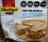 Tapa pascualina Hojaldre