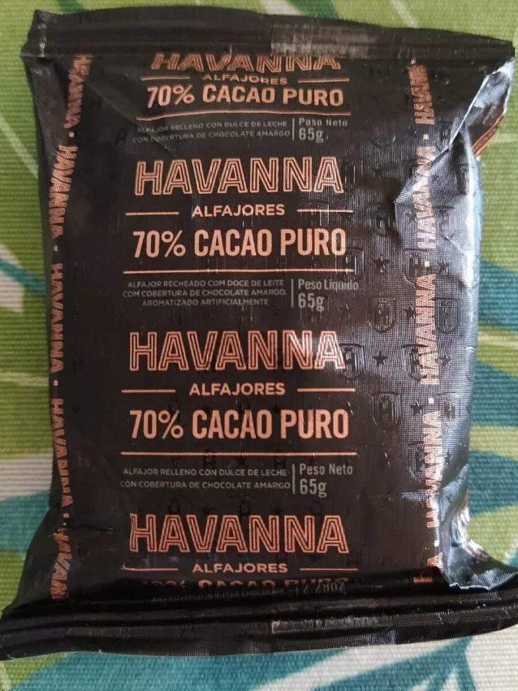 Alfajor cacao puro