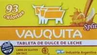 Tableta de dulce de leche. split