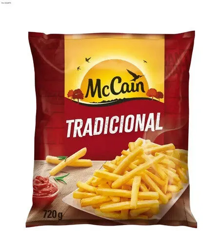 Batata Pré Frita Tradicional Congelada Mccain Pacote 720g