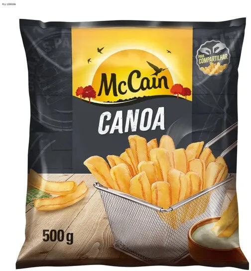 Batata Pré Frita Canoa Congelada Mccain Pacote 500g