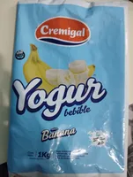Yogur bebible banana cremigal