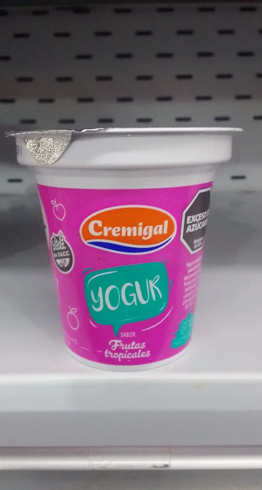 cremigal yogur frutas