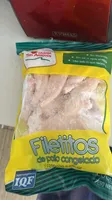Filetitos de pollo congelado